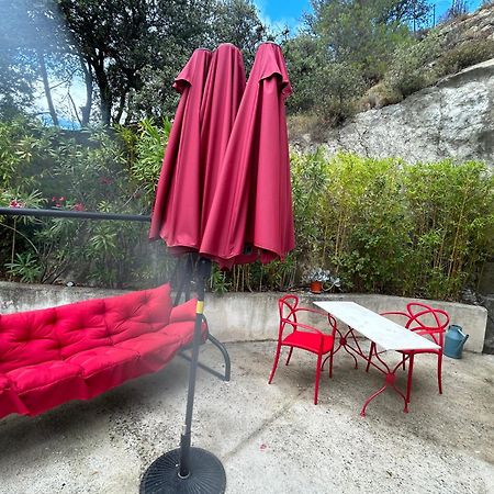 Maisonnette Entre Luberon Et Sainte Victoire La Bastidonne Eksteriør billede